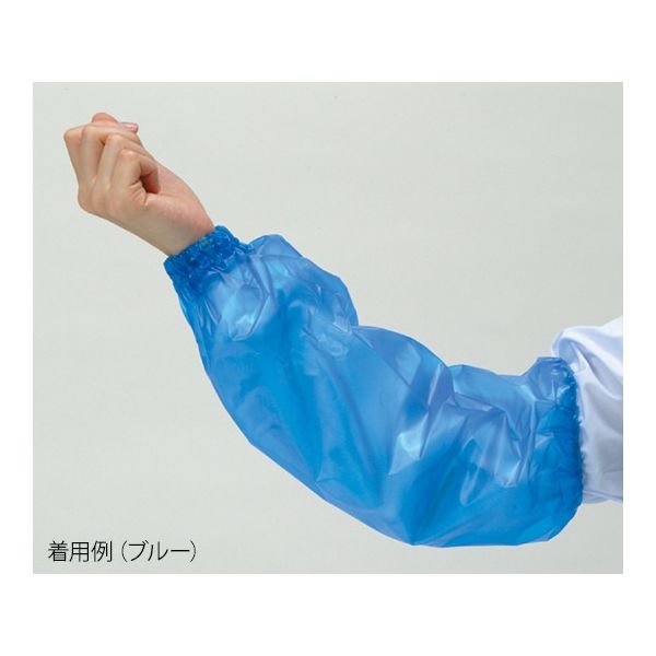 ホワイトマックス ポリエチレン腕カバー 半透明 12双入 A-5 1袋(12双) 62-9849-03（直送品）