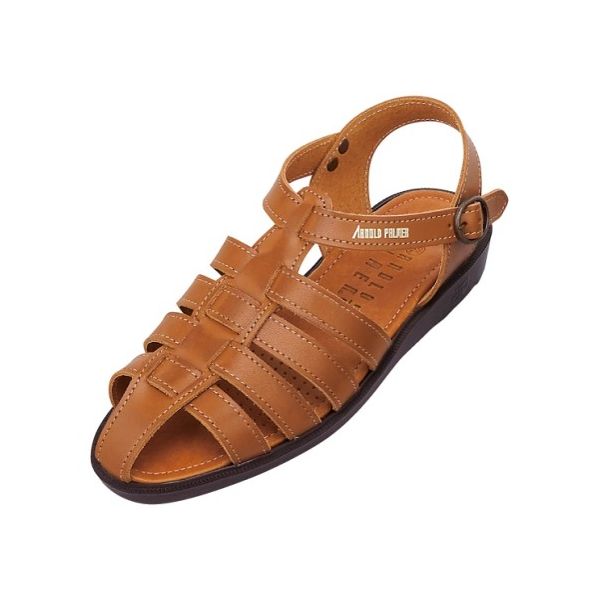 ダイマツ 本革バックバンドサンダル キャメル S AP6611 1足 62-9851-78（直送品）