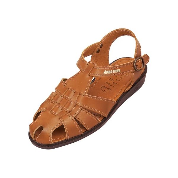 ダイマツ 本革バックバンドサンダル キャメル L AP6610 1足 62-9851-96（直送品）