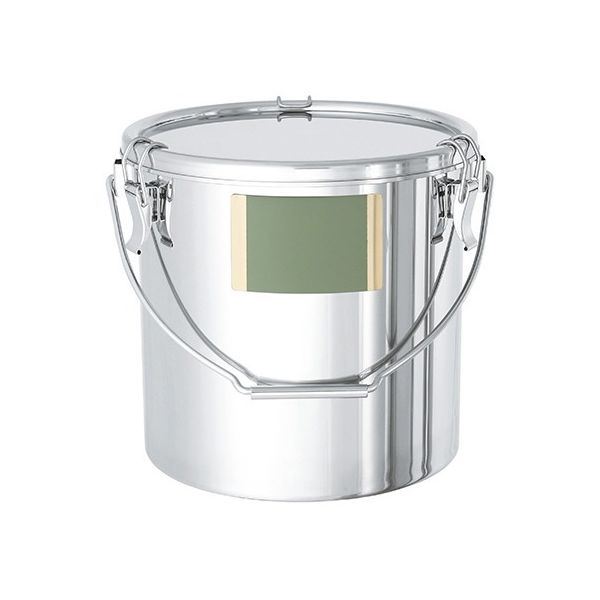 MONOVATE シール座付ステンレス吊り下げ式密閉容器(クリップ式/PTFE) 20L CTB-LZ-PTFE-30 1個（直送品）