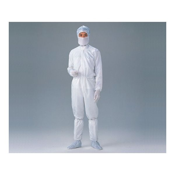 東洋リントフリー 防塵ツナギ服 白 ビッグサイズ4 FD171C-KW 4 1枚 63-1241-63（直送品）