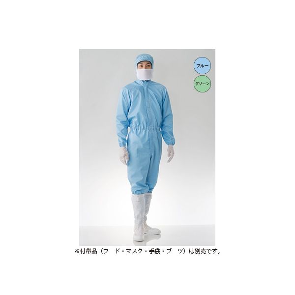 東洋リントフリー 防塵ツナギ服 青 ビッグサイズ6 FD171C-B 6 1枚 63-1241-73（直送品）