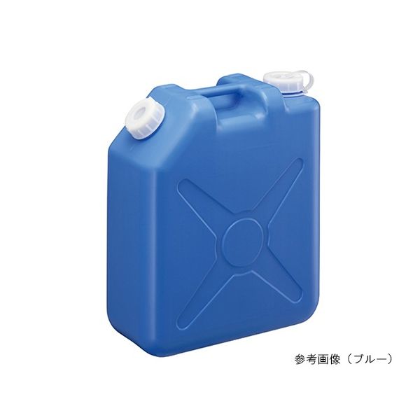 瑞穂化成工業 扁平缶 ノズル無 20L ホワイト 0207 1個 63-1277-21 