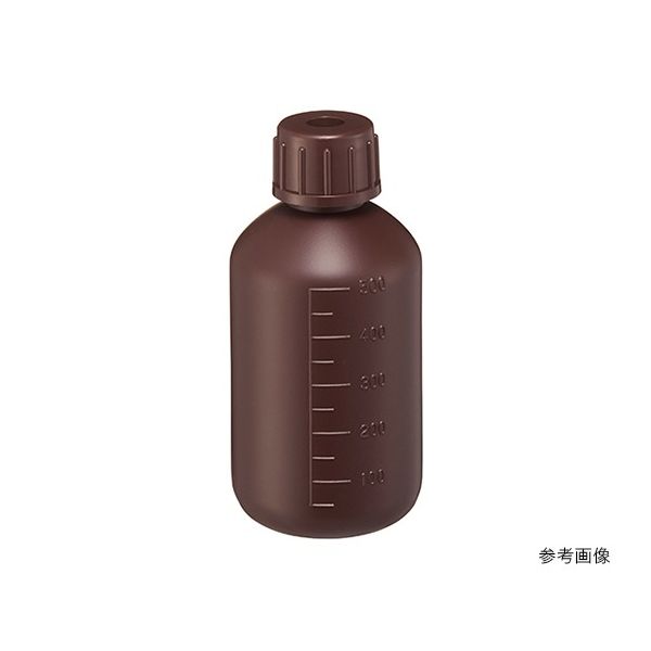 瑞穂化成工業 細口びん 250mL 茶褐色 0114BR 1個 63-1278-86（直送品）