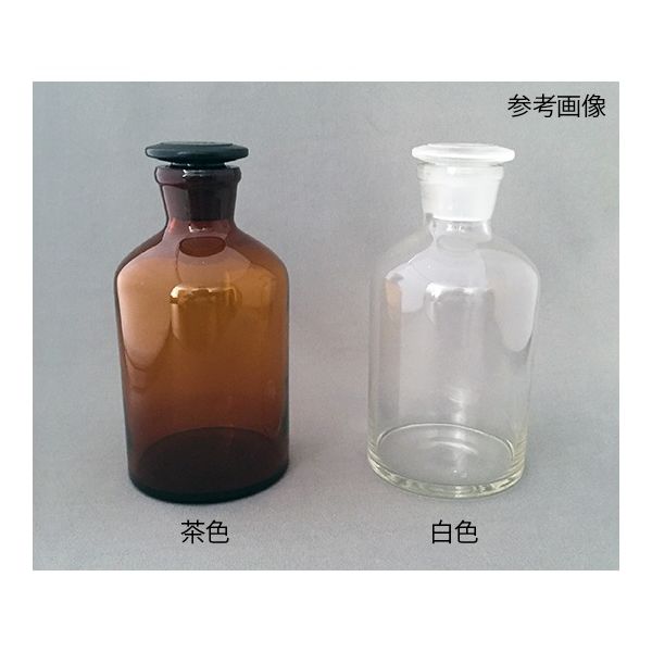 クライミング 共栓細口試薬瓶 茶 500mL CL3111-05-10 1本 63-1392-59（直送品）