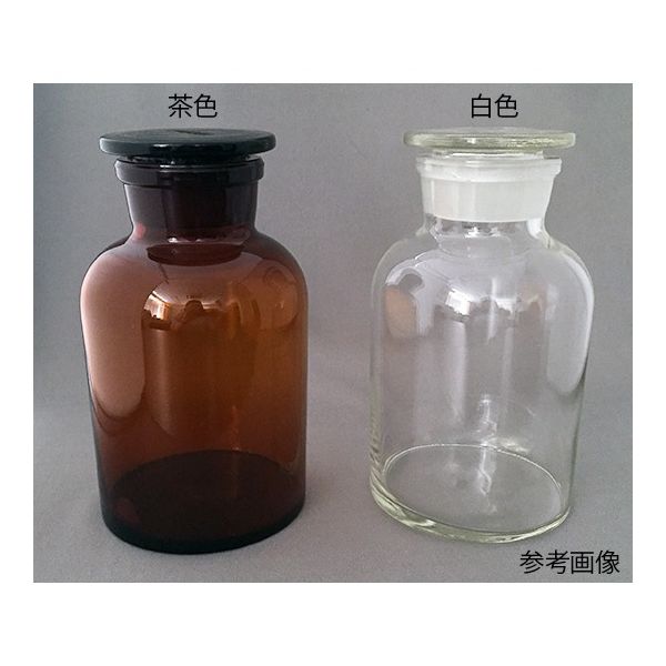 クライミング 共栓広口試薬瓶 白 250mL CL3120-04-10 1本 63-1392-64（直送品）