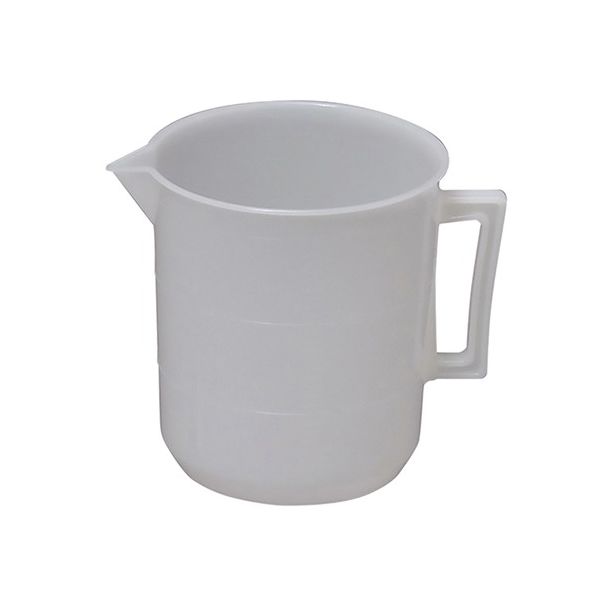 瑞穂化成工業 ポリ手付ビーカー 200mL 0511 1個 63-1279-97（直送品）