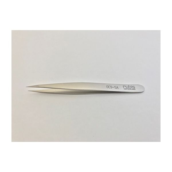 ワイ・エム・ティ 超精密ピンセット 0C9-SA 1本 63-1391-74（直送品）