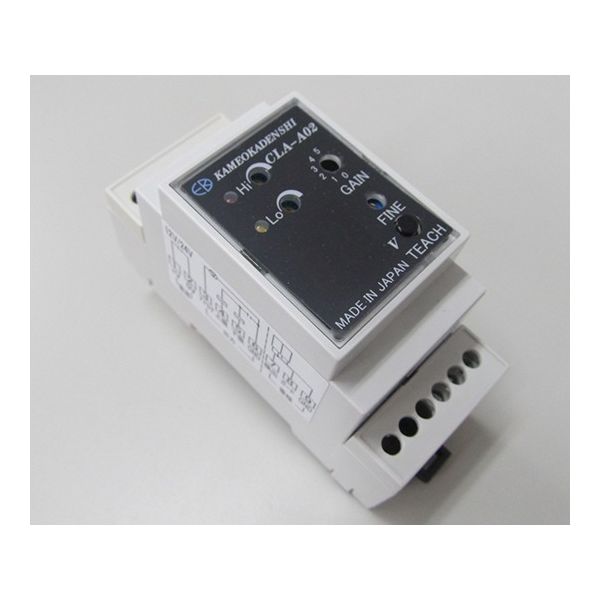 亀岡電子 アンプ 電圧出力 微小検出 CLA-A02 1台 63-1829-02（直送品）