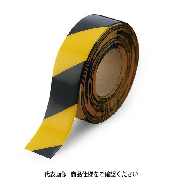 ユニット 床貼テープラインプロ50mm幅(黄黒) 864-305 1巻（直送品）