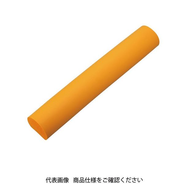 ユニット 安心クッション かまぼこ型 黄 866-071 1本（直送品）