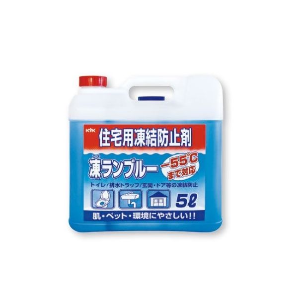 古河薬品工業 住宅用凍結防止剤 凍ランブルー 5L 884-012 1個（直送品）