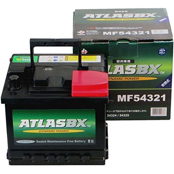 【カー用品】ATLASBX 輸入車バッテリー Dynamic Power AT G-MF54321 1個（直送品）