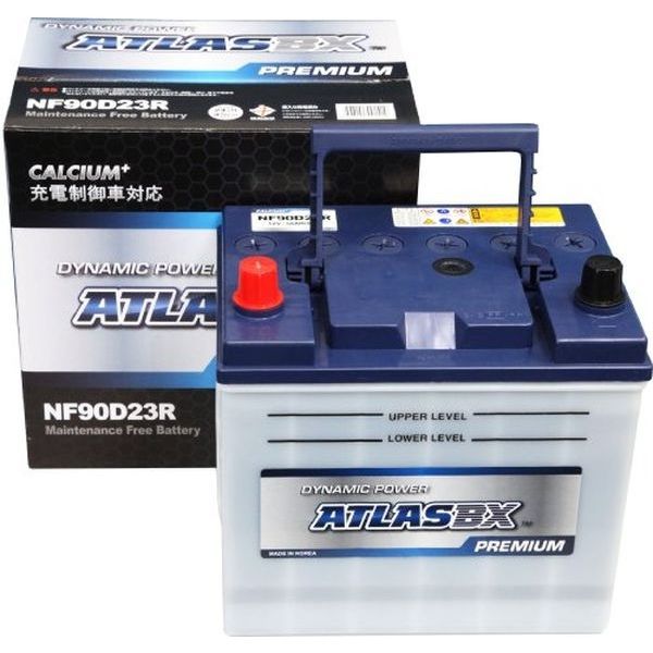 ハンコック ATLASBX アトラス AT NF90D23R 国産車バッテリー 充電制御車対応 ATLAS PREMIUM