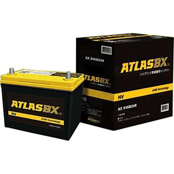 ハンコック ATLASBX アトラス AT AXS46B24R 国産車バッテリー ハイブリッド車補機用 HV