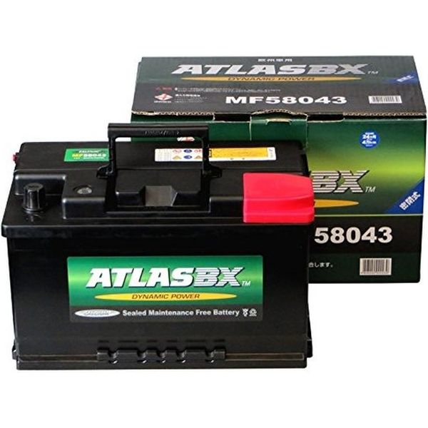 【カー用品】ATLASBX 輸入車バッテリー Dynamic Power AT G-MF58043 1個（直送品）