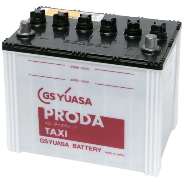 カー用品】GS YUASA（ジーエスユアサ） 国産車バッテリー PRODA TAXI PTX-D26R 1個（直送品） - アスクル