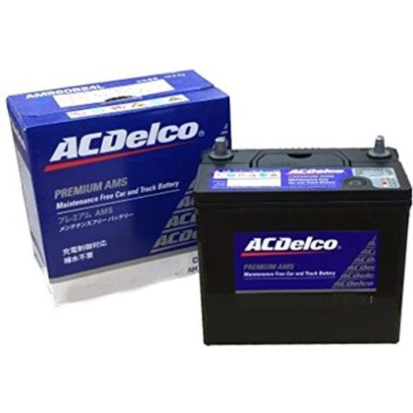 カー用品】ACデルコ（ACDELCO） 国産車バッテリー標準車（充電制御車）用 メンテナンスフリー AMS80D23R 1個（直送品） - アスクル
