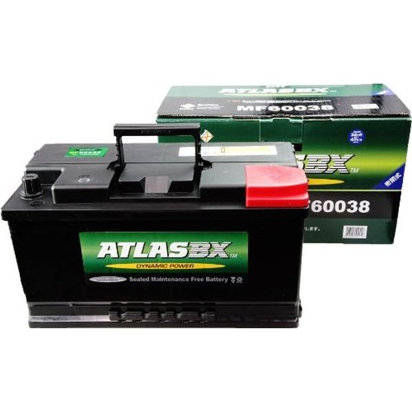 【カー用品】ATLASBX 輸入車バッテリー Dynamic Power AT 600 38 1個（直送品）