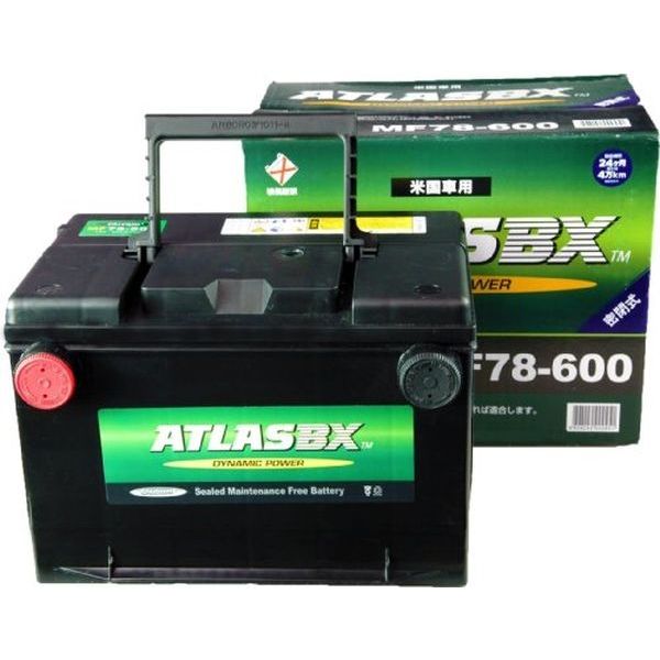【カー用品】ATLASBX 輸入車バッテリー Dynamic Power AT 78 600 1個（直送品）