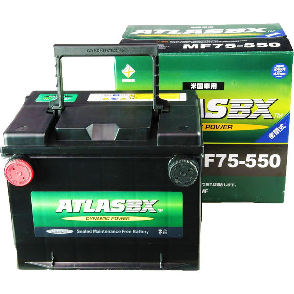 カー用品】ATLASBX 輸入車バッテリー Dynamic Power AT 75 550 1個 
