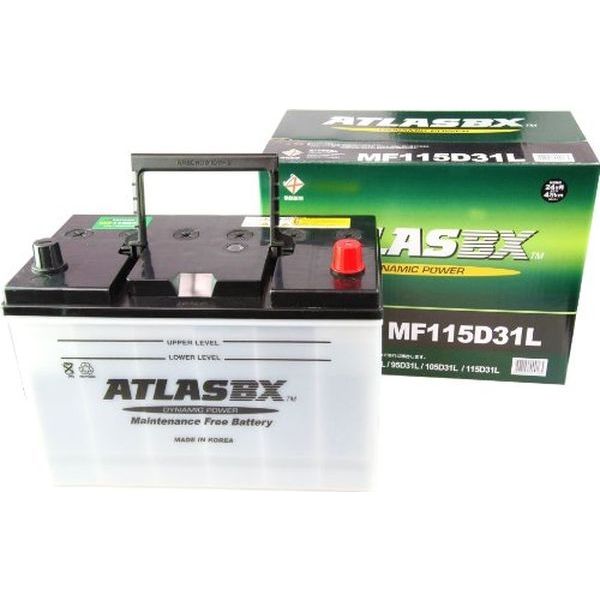 カー用品】ATLASBX 国産車バッテリー Dynamic Power AT 115D31L 1個（直送品） - アスクル
