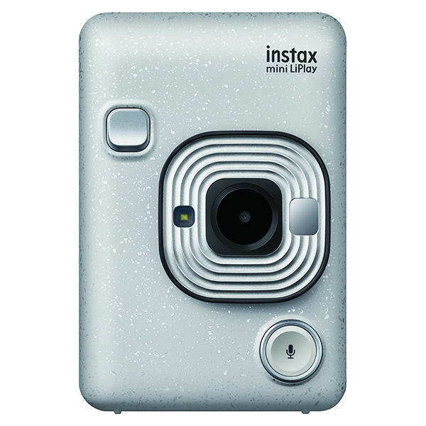 富士フイルム instax mini LiPlay チェキ ストーンホワイト INS MINI 