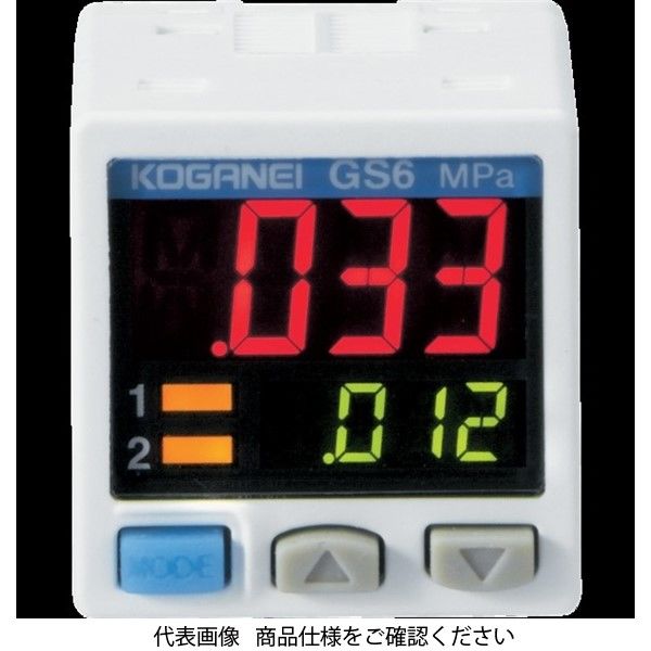 コガネイ デジタル圧力スイッチGS6シリーズ GS620A-B 1個（直送品）