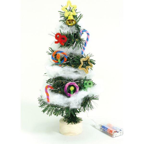 アーテック クリスマスツリー作り（イルミネーションライト付） 55875 1セット（直送品）