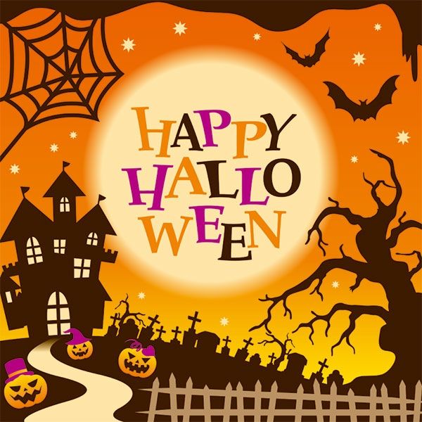 アルファ テーマポスター HAPPY HALLOWEEN（両面別） BT4-0387（直送品）