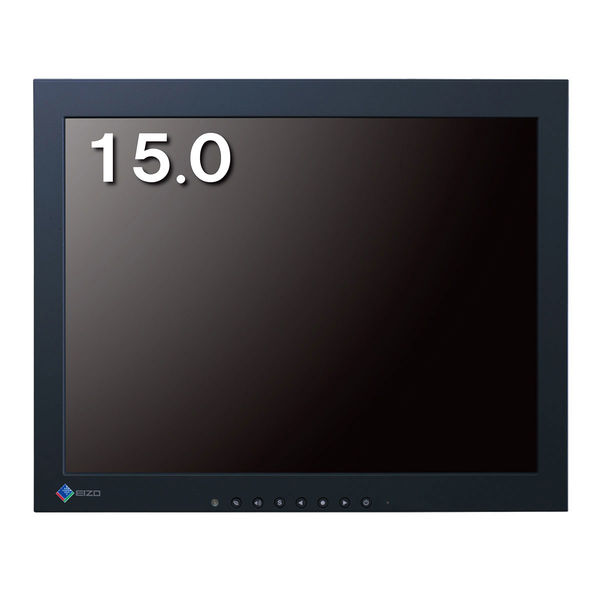 EIZO 15インチスクエア液晶モニター FDX1501T-AFBK XGA(1024×768)/D-sub 1台（直送品）