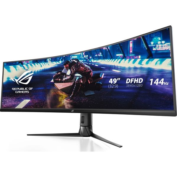 ASUS 49インチウルトラワイド液晶モニター XG49VQ その他解像度/HDMI/DisplayPort 1台（直送品）