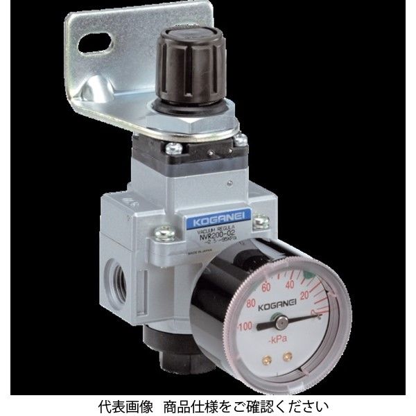 コガネイ パイロット式真空レギュレータNVRシリーズ NCUーNVR200ー02ーGーB 1個（直送品） 17,102円