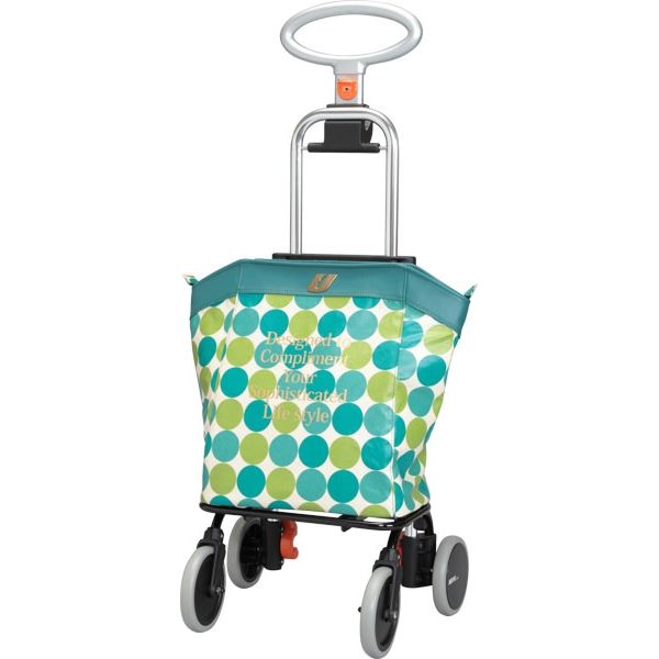 ユーバ産業 アップライン 水玉グリーン UL-0218　　　介援隊カタログ W1966（直送品）