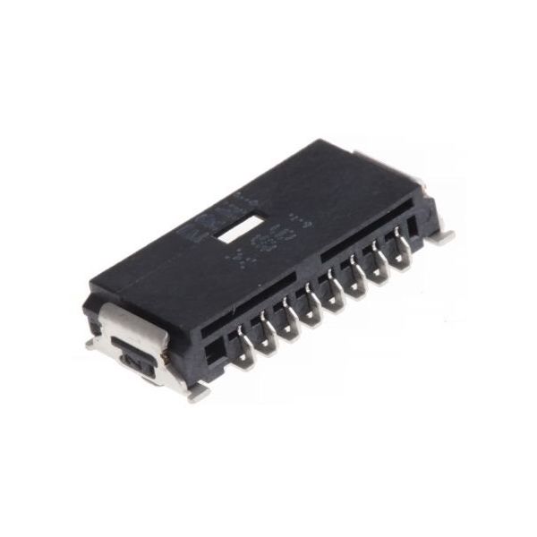 ERNI Electronics 基板接続用ピンヘッダ 8極 1.27mm 1列 214014 1ロット(1000個)（直送品）