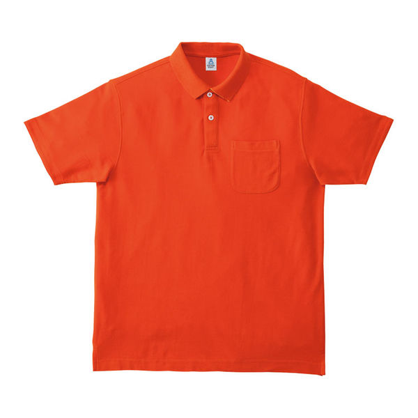 ボンマックス 2WAYカラーポロシャツ　MS3116-13　オレンジ　SS　1枚（直送品）