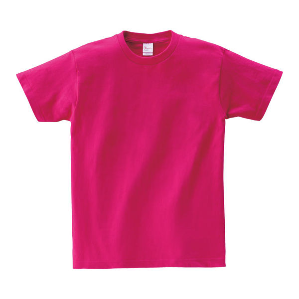 昭和繊維プロケア ヘビーウェイトTシャツ ホットピンク 00085