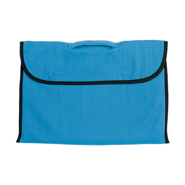 防災ずきんカバー2　101307-10　ブルー 4549707102854 1枚 フットマーク（直送品）