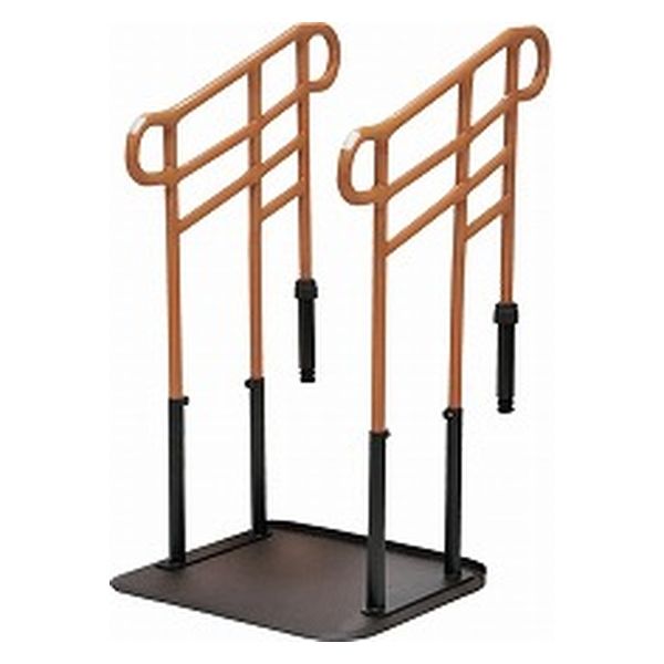 モルテン ルーツ　あがりかまちタイプ高さH型　両手すり　MNTPKH2BR 4905741906634 1台（直送品）