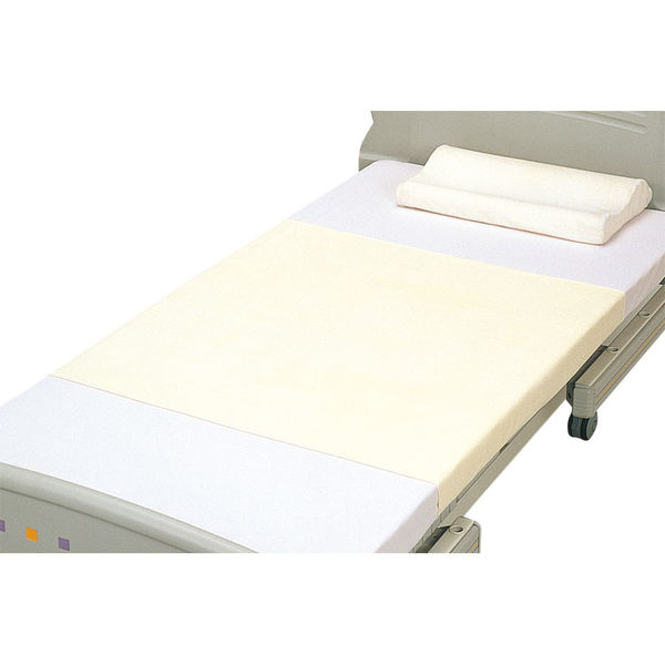 綿パイルシーツ　403107　ピンク 4956994400066 1枚 フットマーク（直送品）