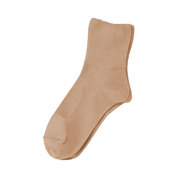 神戸生絲 婦人シルク混楽らくソックス 3970