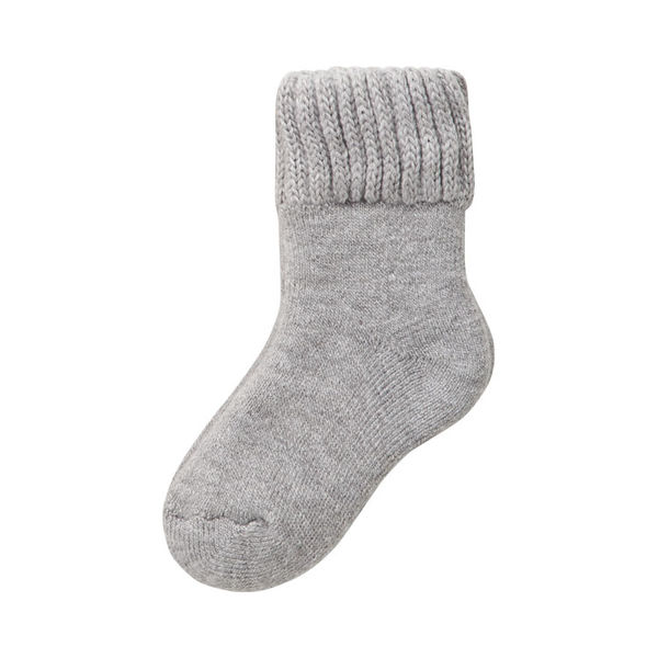 神戸生絲 婦人ふかふか裏起毛靴下 3904 グレー 22~24cm 4971751031864 1足（直送品）
