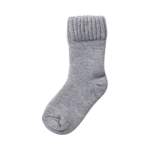 神戸生絲 紳士ふかふか裏起毛靴下 5904 グレー 24~26cm 4971751113720 1足（直送品）