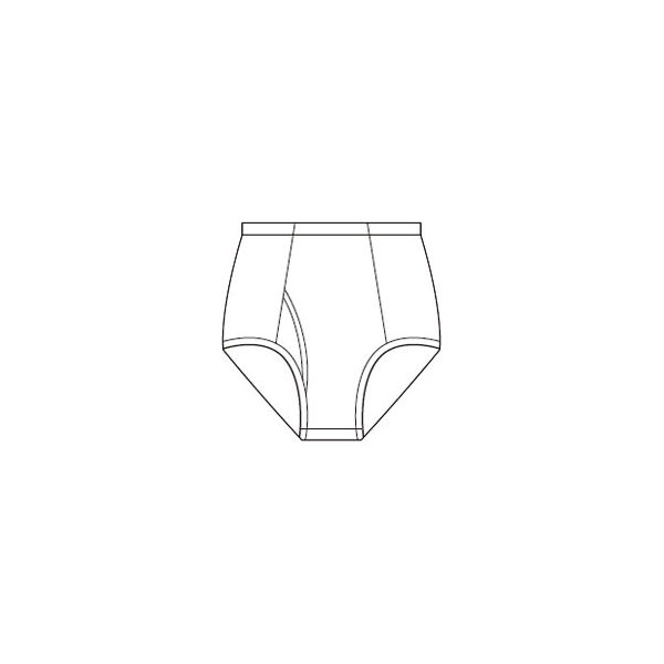 神戸生絲 国産純綿紳士用ブリーフ PC-105 L 4971751451631 1枚（直送品）