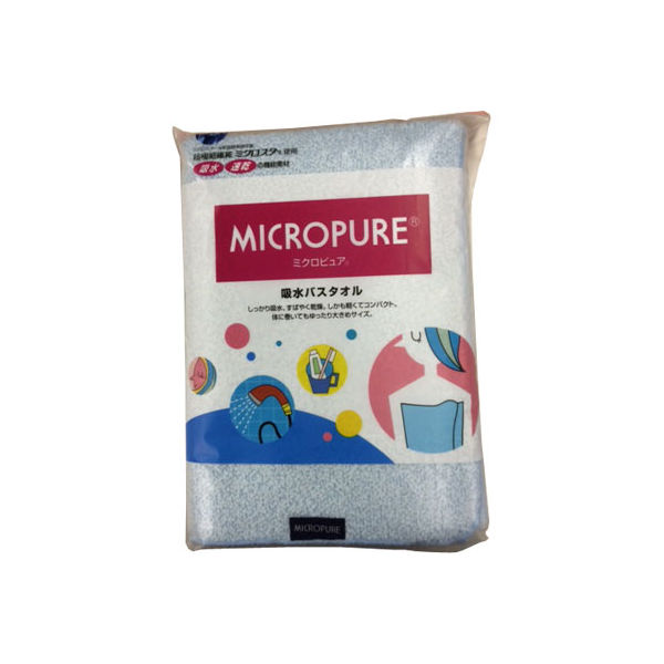 吸水バスタオル　ブルー 4995296601306 1ケース（30個入） 帝健（直送品）