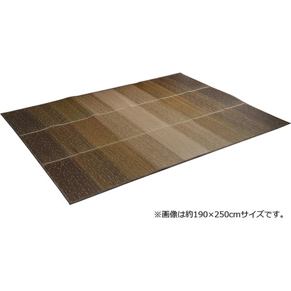 イケヒコ NCXクリア い草ラグ 600×1800mm ブラウン 1070480061103 1枚（直送品）