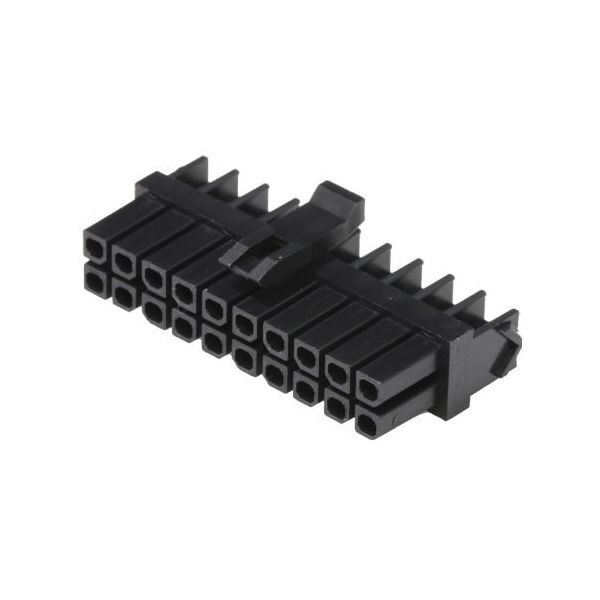 モレックス Molex コネクタハウジング 20極 ピッチ:3mm 2列 172952ー2001 1ロット(300個)（直送品）