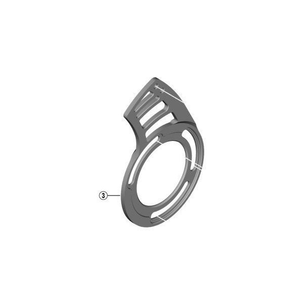 シマノ Y1VV00009 SMーCDE80 バックプレートプレス 1個（直送品） 6,086円