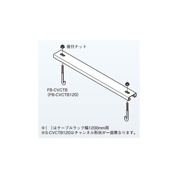 ネグロス電工 上下カバークランプ ステン SCVCTB70 1個（直送品