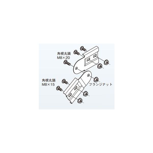 ネグロス電工 上下自在継ぎ金具 ノンボンド SSRFG1NB 1個（直送品